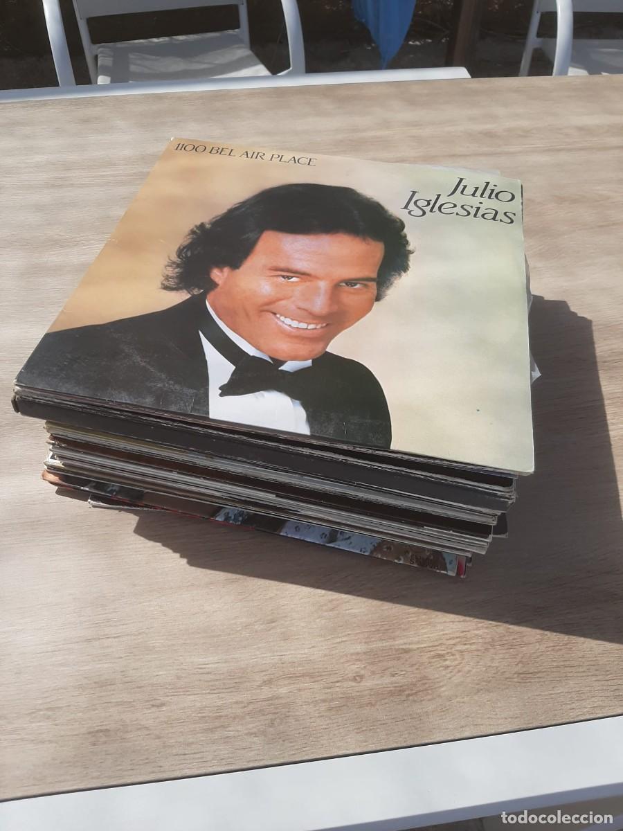 Discos de vinilo: Lote de 26 LPs a&ntilde;os 70 y 80, ver todos en las fotos, Julio Iglesias Mocedades Bos&eacute; etc
