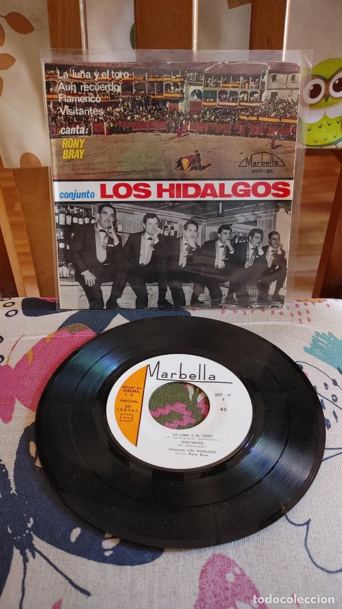 Discos de vinilo: LOS HIDALGOS-EP LA LUNA Y EL TORO +3 - Foto 1