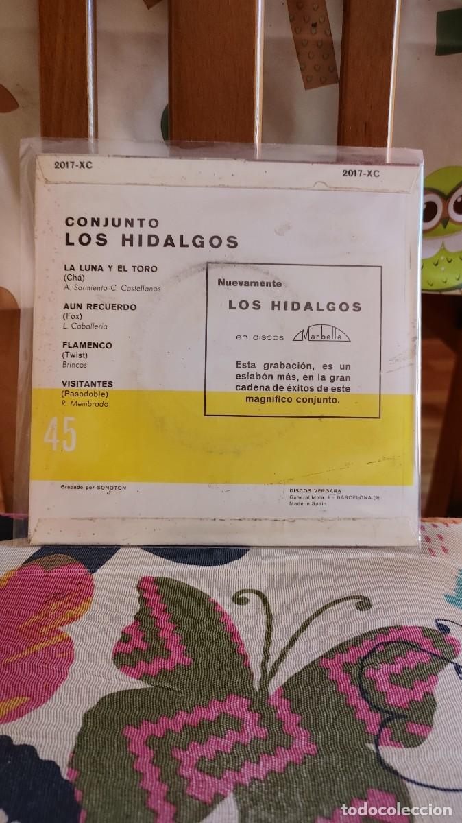 Discos de vinilo: LOS HIDALGOS-EP LA LUNA Y EL TORO +3 - Foto 2
