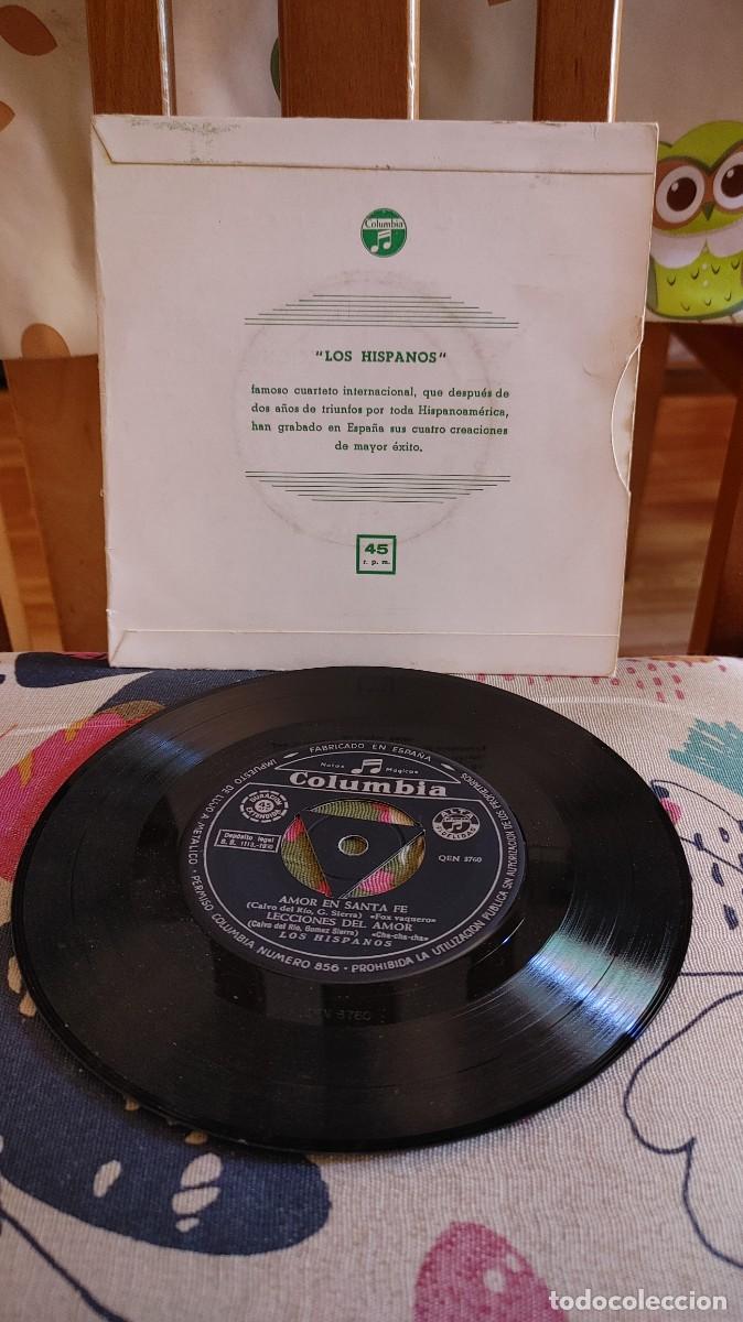 Discos de vinilo: LOS HISPANOS-EP AMOR EN SANTA FE +3 - Foto 2