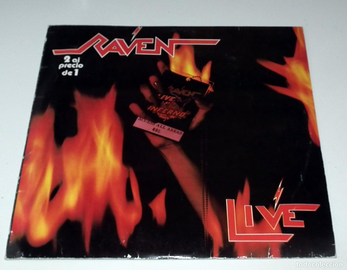 Discos de vinil: DOBLE LP RAVEN - LIVE AT THE INFERNO