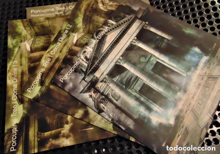 Discos de vinilo: PORCUPINE TREE &lrm;&ndash; Coma Divine - TRIPLE LP + SINGLE - HEADSPIN RECORDS 2002 - Foto 3