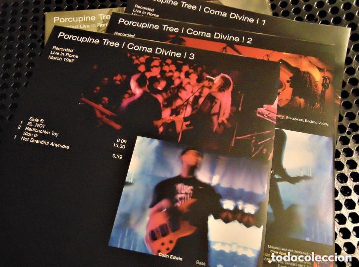 Discos de vinilo: PORCUPINE TREE &lrm;&ndash; Coma Divine - TRIPLE LP + SINGLE - HEADSPIN RECORDS 2002 - Foto 4