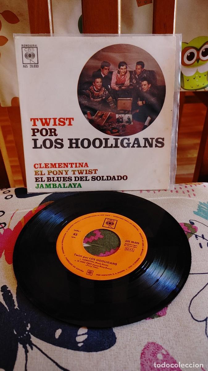Discos de vinilo: LOS HOOLIGANS-EP CLEMENTINA +3 - Foto 1