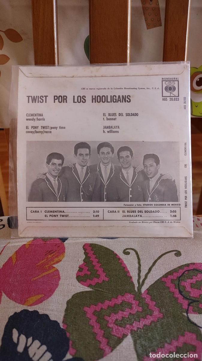 Discos de vinilo: LOS HOOLIGANS-EP CLEMENTINA +3 - Foto 2