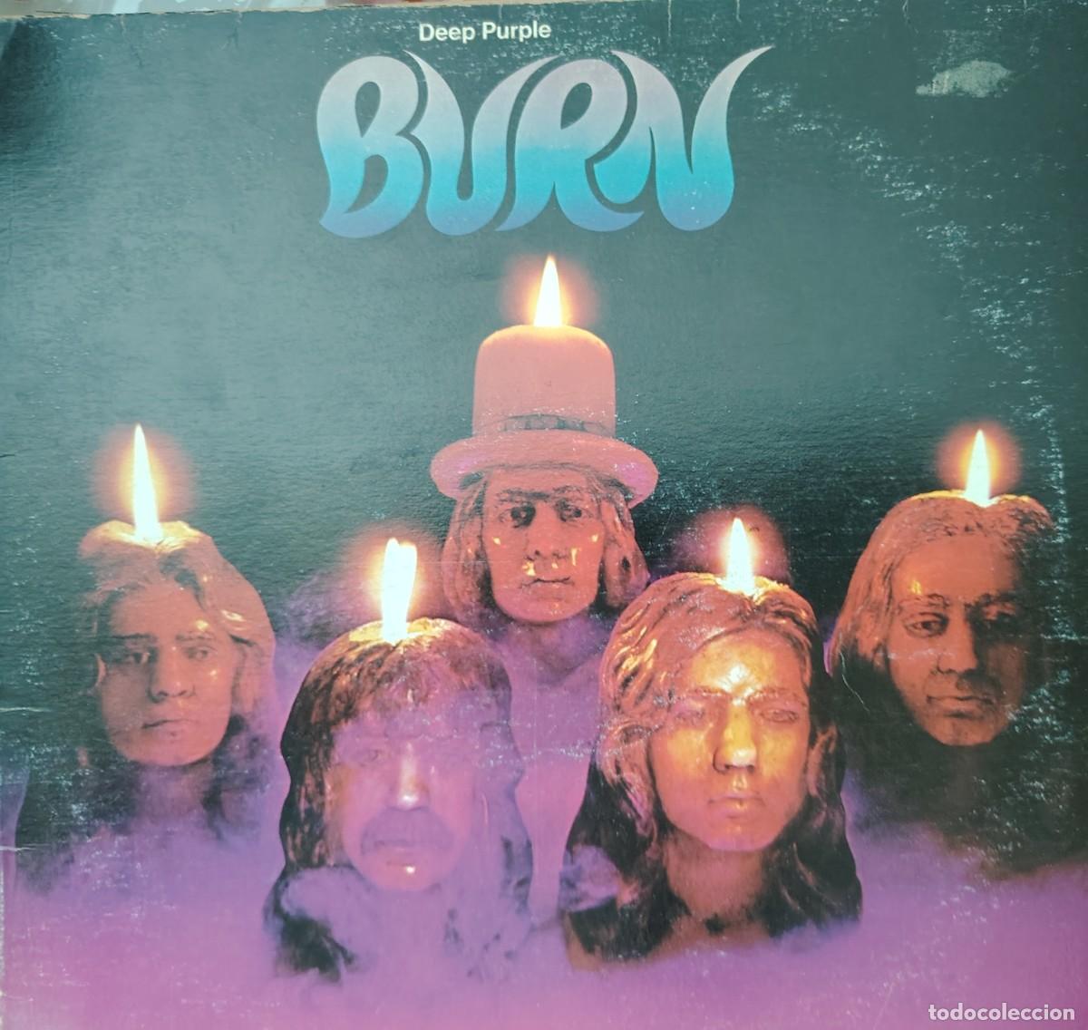 Discos de vinilo: DEEP PURPLE BURN LP ORIGINAL