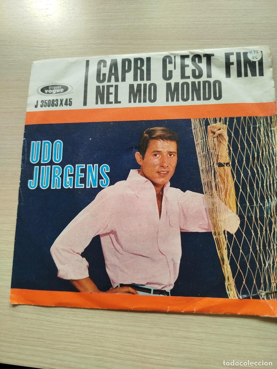 Discos de vinilo: Capri c'est fini. Udo jurgens 1962