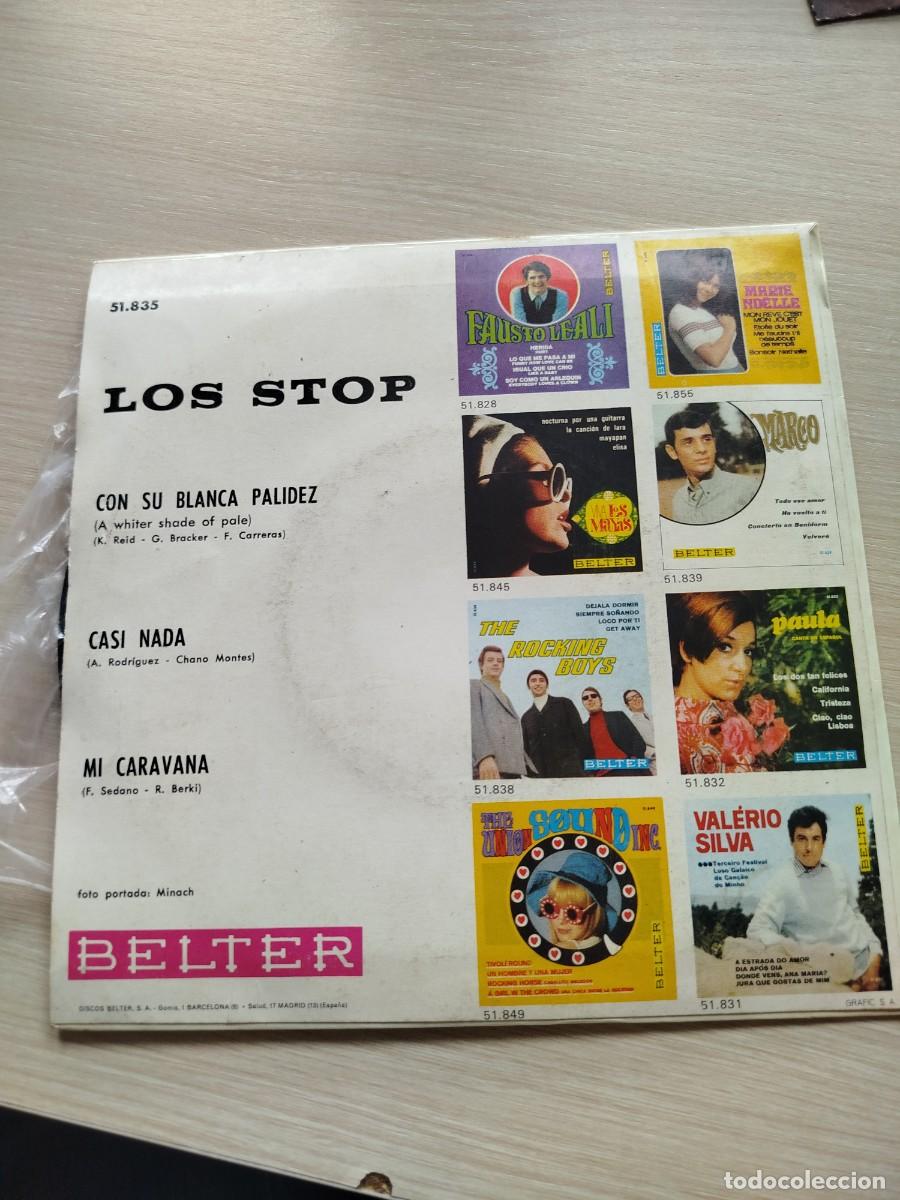 Discos de vinilo: Los stop. Casi nada. Belter 1967 - Foto 2