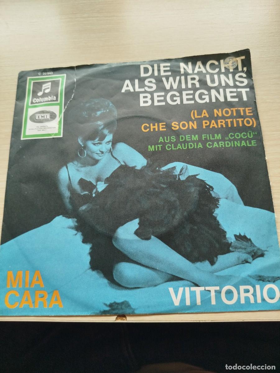 Discos de vinilo: Vittorio. Mia cara. Ed emi