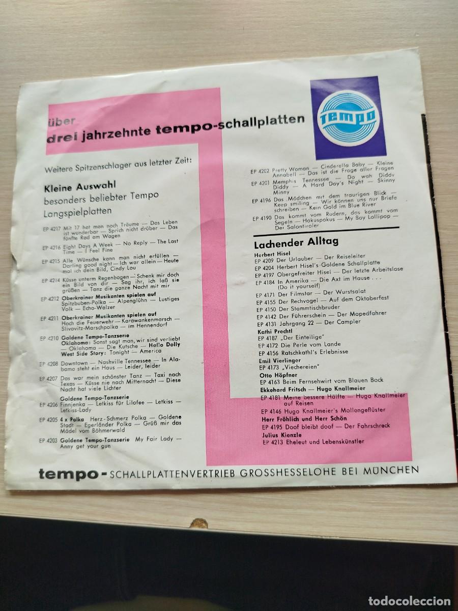 Discos de vinilo: Ewige straubwalzer. Ed tempo - Foto 2