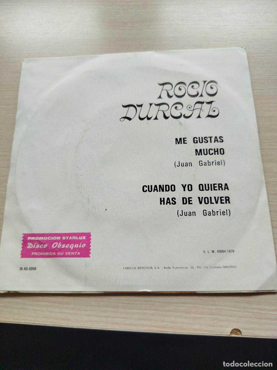 Discos de vinilo: Roc&iacute;o Durcal. Me gustas mucho - Foto 2