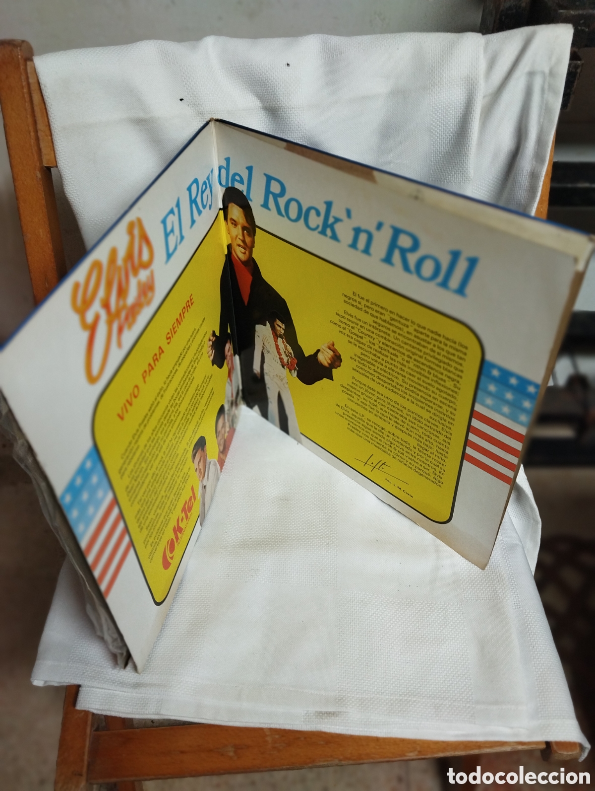 Discos de vinilo: ELVIS PRESLEY SUS 40 MAYORES EXITOS - Foto 3