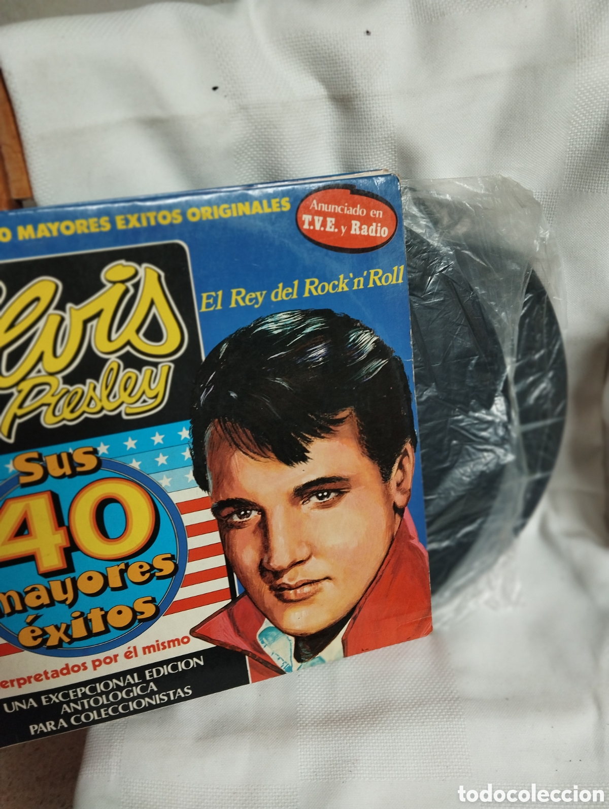 Discos de vinilo: ELVIS PRESLEY SUS 40 MAYORES EXITOS - Foto 4