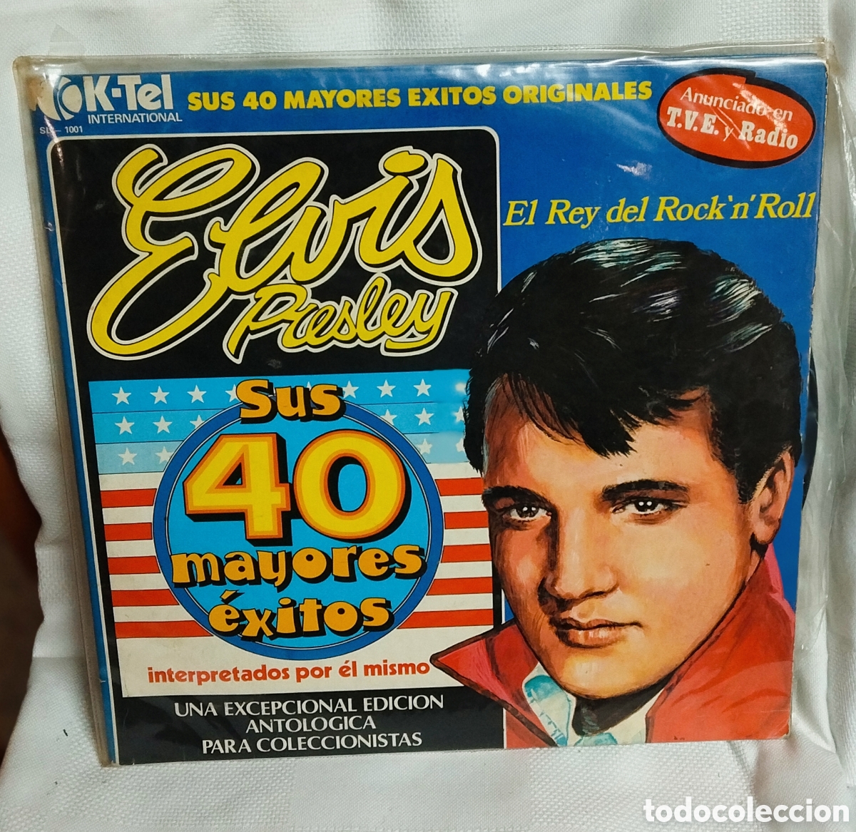 Discos de vinilo: ELVIS PRESLEY SUS 40 MAYORES EXITOS