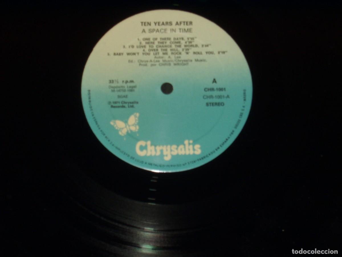 Discos de vinilo: TEN YEARS AFTER LP A SPACE IN TIME - Foto 3