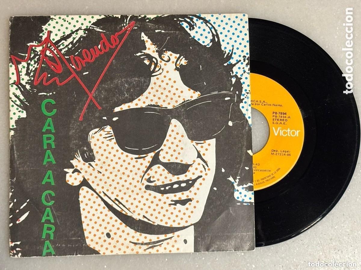 Discos de vinilo: Single Rosendo cara a cara RCA 1986