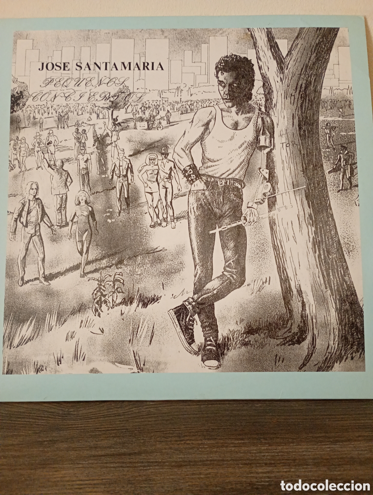 Discos de vinilo: Jos&eacute; Santamar&iacute;a, peque&ntilde;os conciertos 1991. - Foto 1