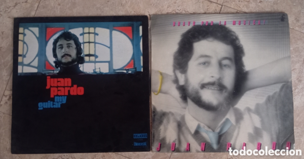 Discos de vinil: VINILO LOTE JUAN PARDO MY GUITAR - BRAVO POR LA MUSICA
