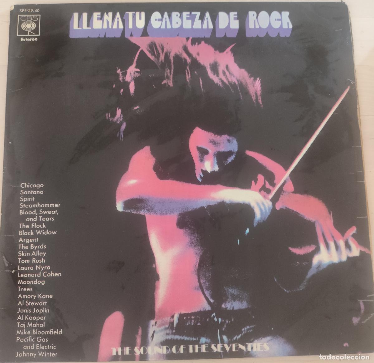 Vinyl records: Llena tu Cabeza de Rock-2xLP-Espa&ntilde;a 1970