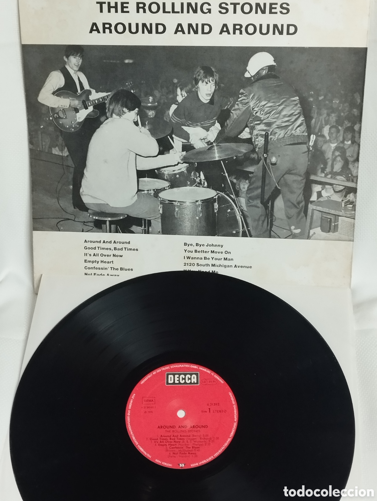Discos de vinilo: THE ROLLING STONES, AROUND AND AROUND - Foto 2