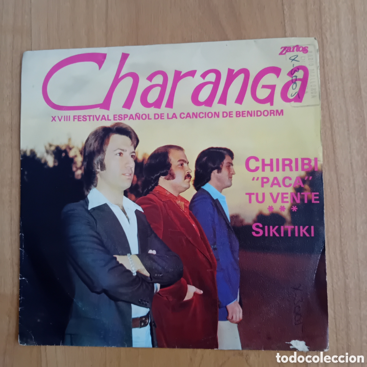 Discos de vinilo: CHARANGA. CHIRIBI PACA TU VENTE. SIKITIKI - Foto 1