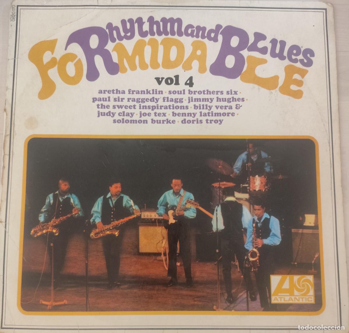 Discos de vinilo: Formidable Rhythmand Blues vol. 4-Francia-1968