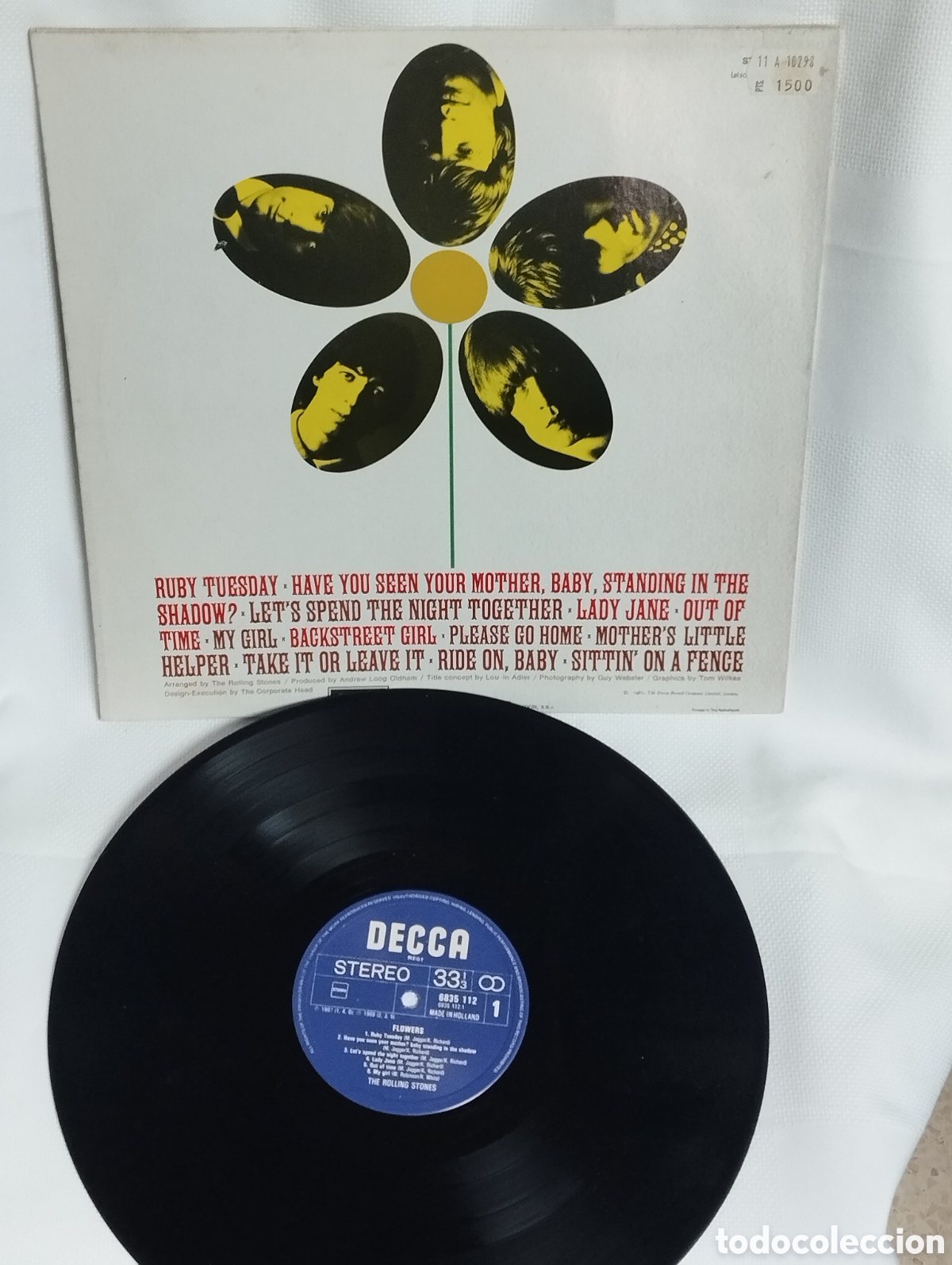Discos de vinilo: THE ROLLING STONES. FLOWERS - Foto 2