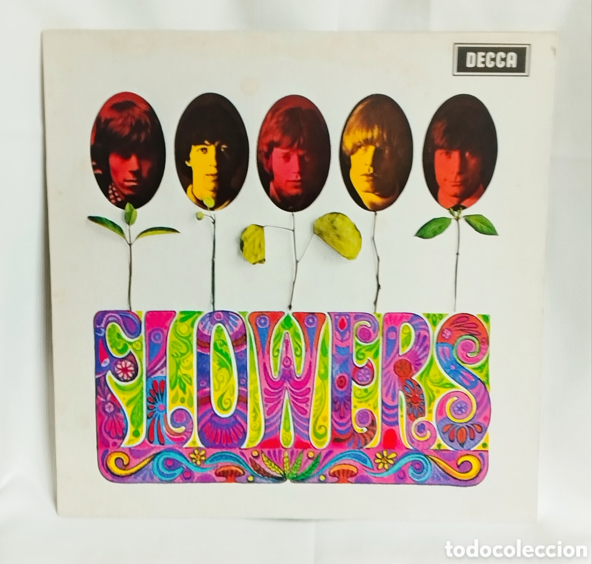 Vinyl records: THE ROLLING STONES. FLOWERS
