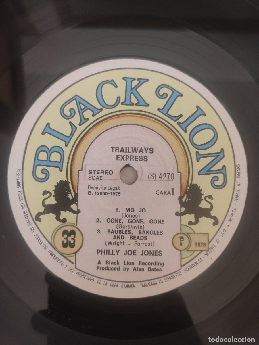 Discos de vinilo: Philly Joe Jones-Trailways Express-1976 - Foto 3
