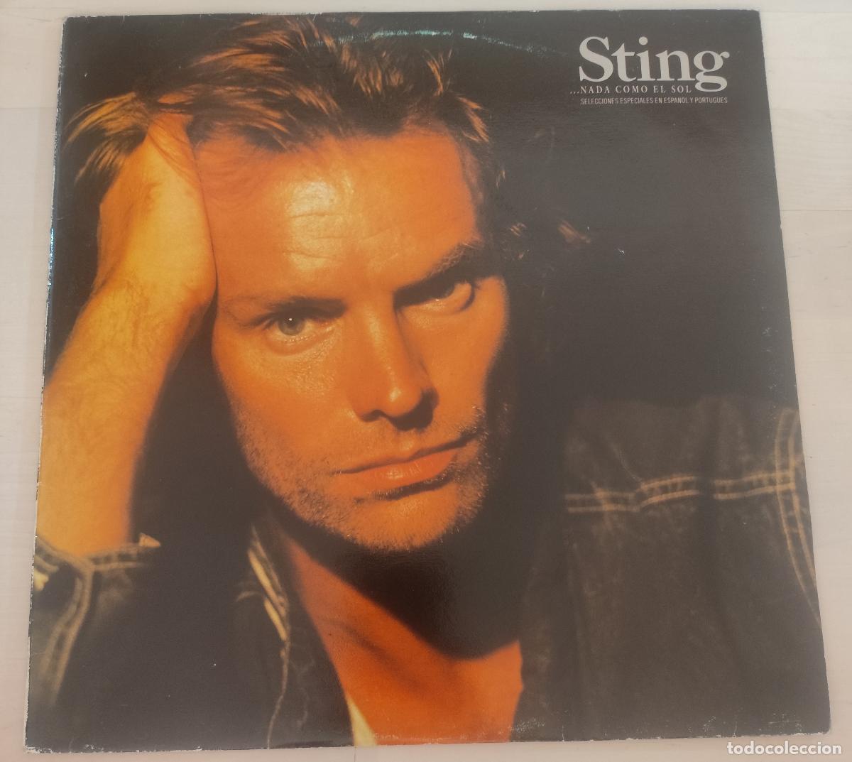 Dischi in vinile: Sting-Nada Como el Sol-1988