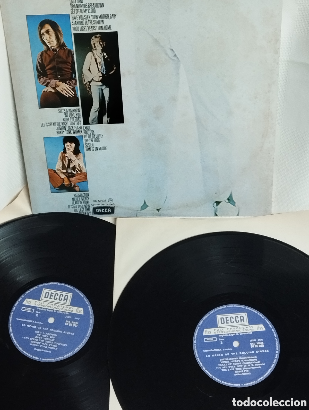 Discos de vinilo: THE ROLLING STONES ALBUM DOBLE - Foto 2
