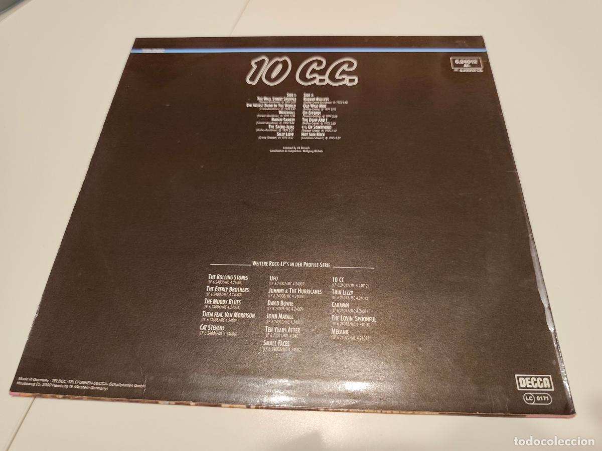 Discos de vinilo: 10 C.C. &ndash; 10 C.C.- (1979) LP disco vinilo - Foto 7
