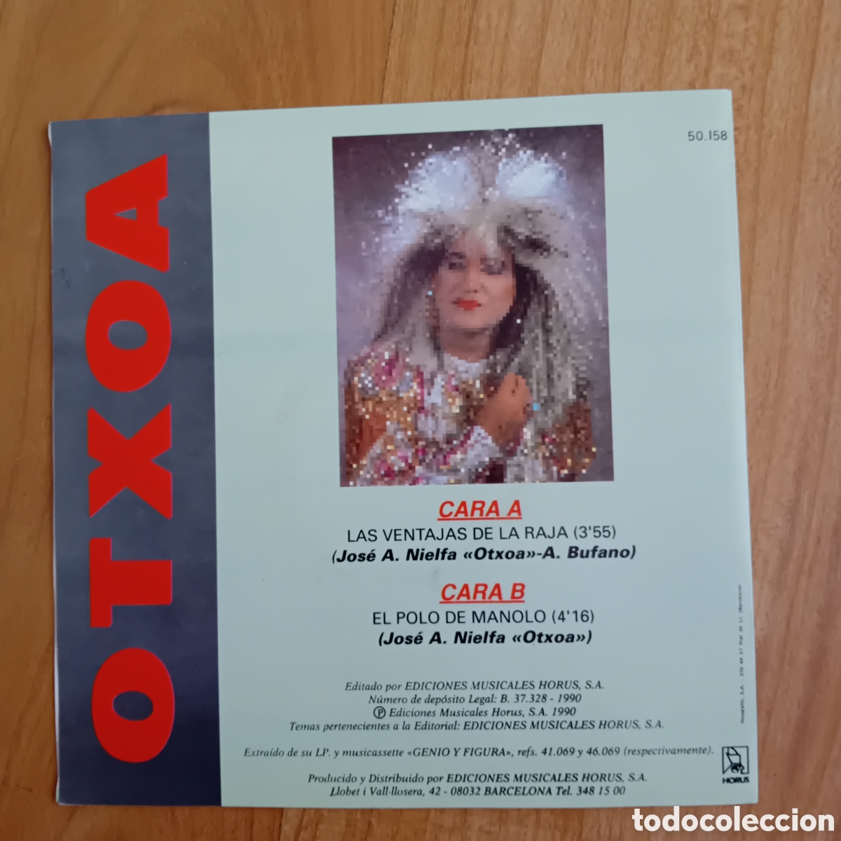 Discos de vinilo: OTXOA. LAS VENTAJAS DE LA RAJA - Foto 2
