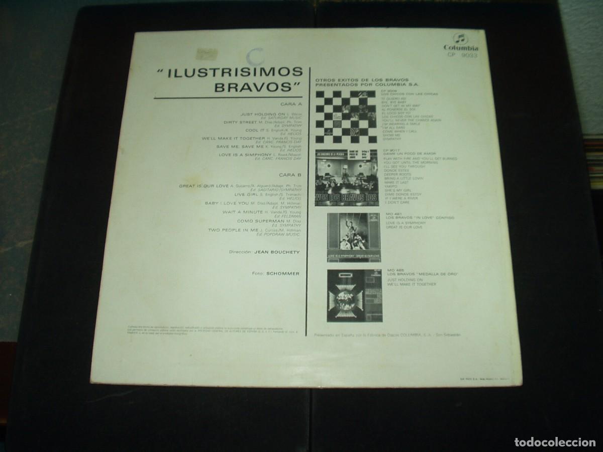 Discos de vinilo: BRAVOS LP ILUSTRISIMOS - Foto 2