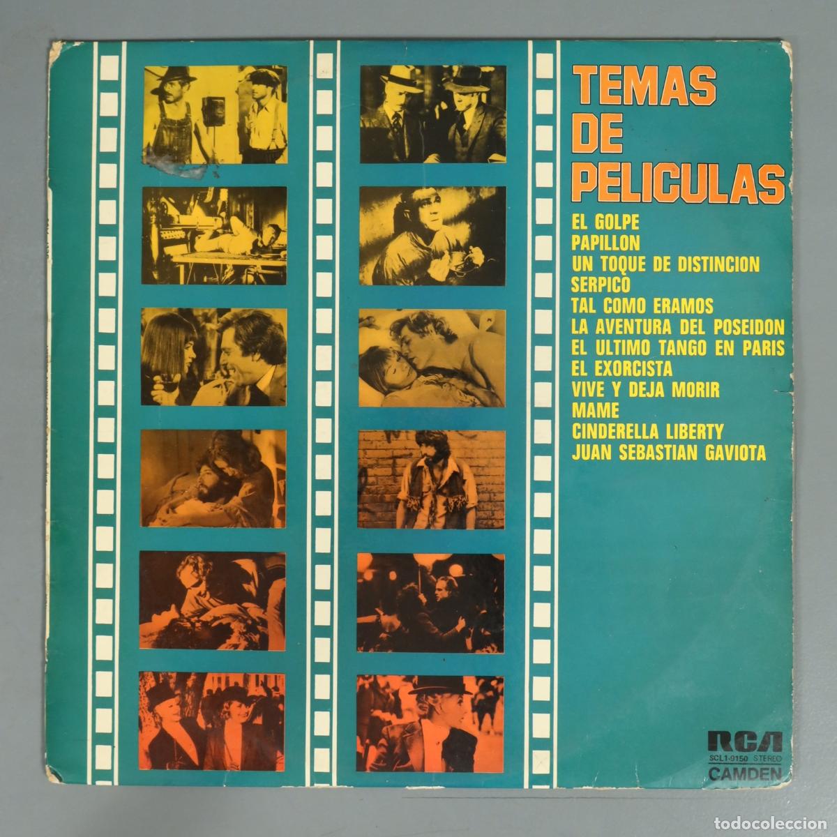 Discos de vinilo: LP. Temas de Pel&iacute;culas - Alain Debray - Foto 1