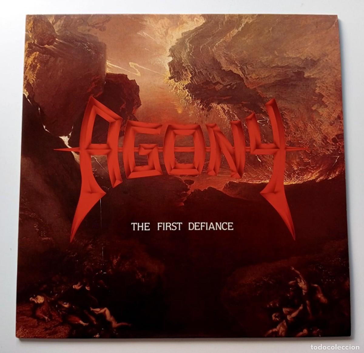 Discos de vinilo: LP AGONY - THE FIRST DEFIANCE