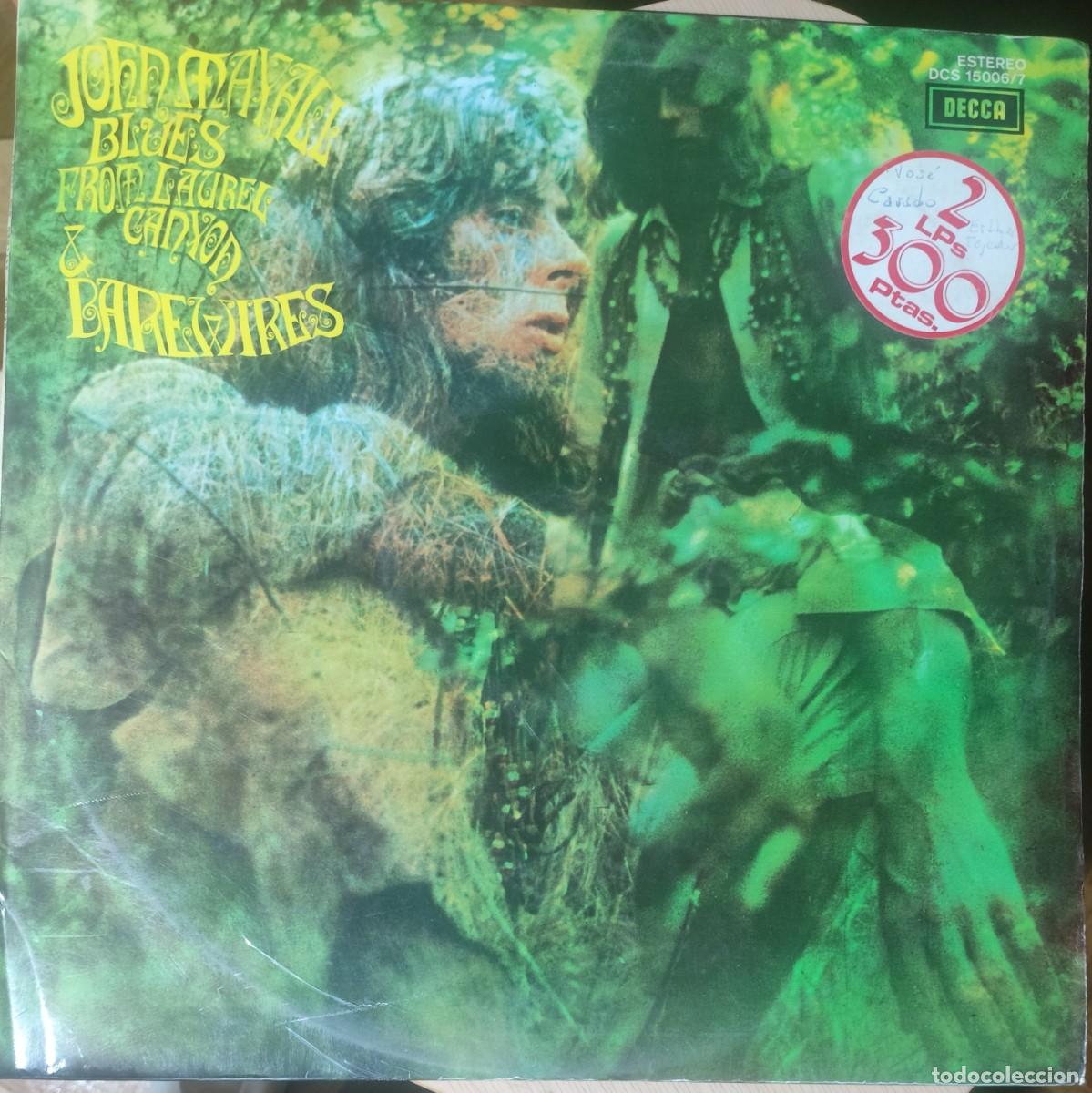 Vinyl records: John Mayall Blues From Laurel Canyon & Barewires