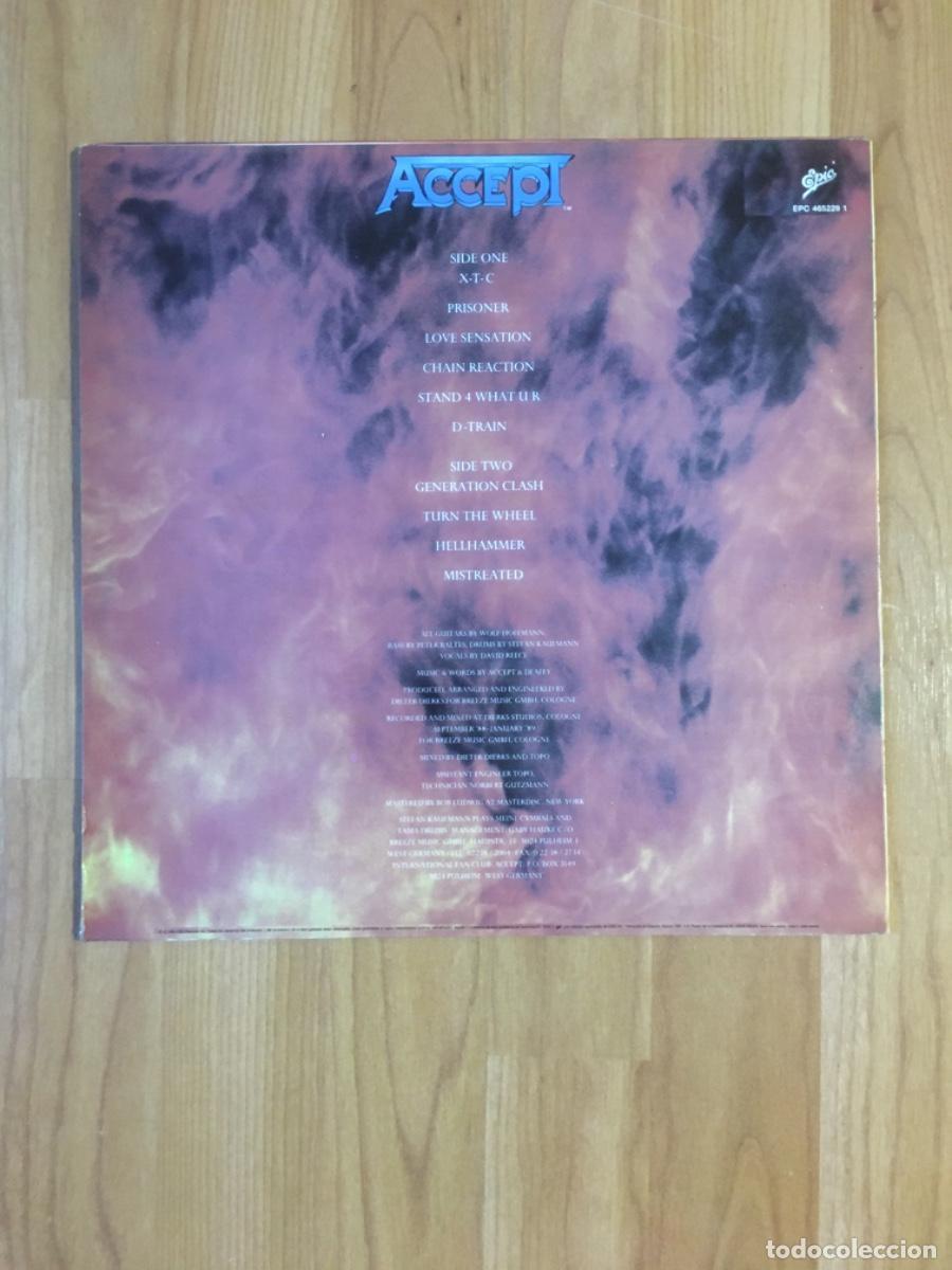 Discos de vinilo: ACCEPT - EAT THE HEAT - Foto 2