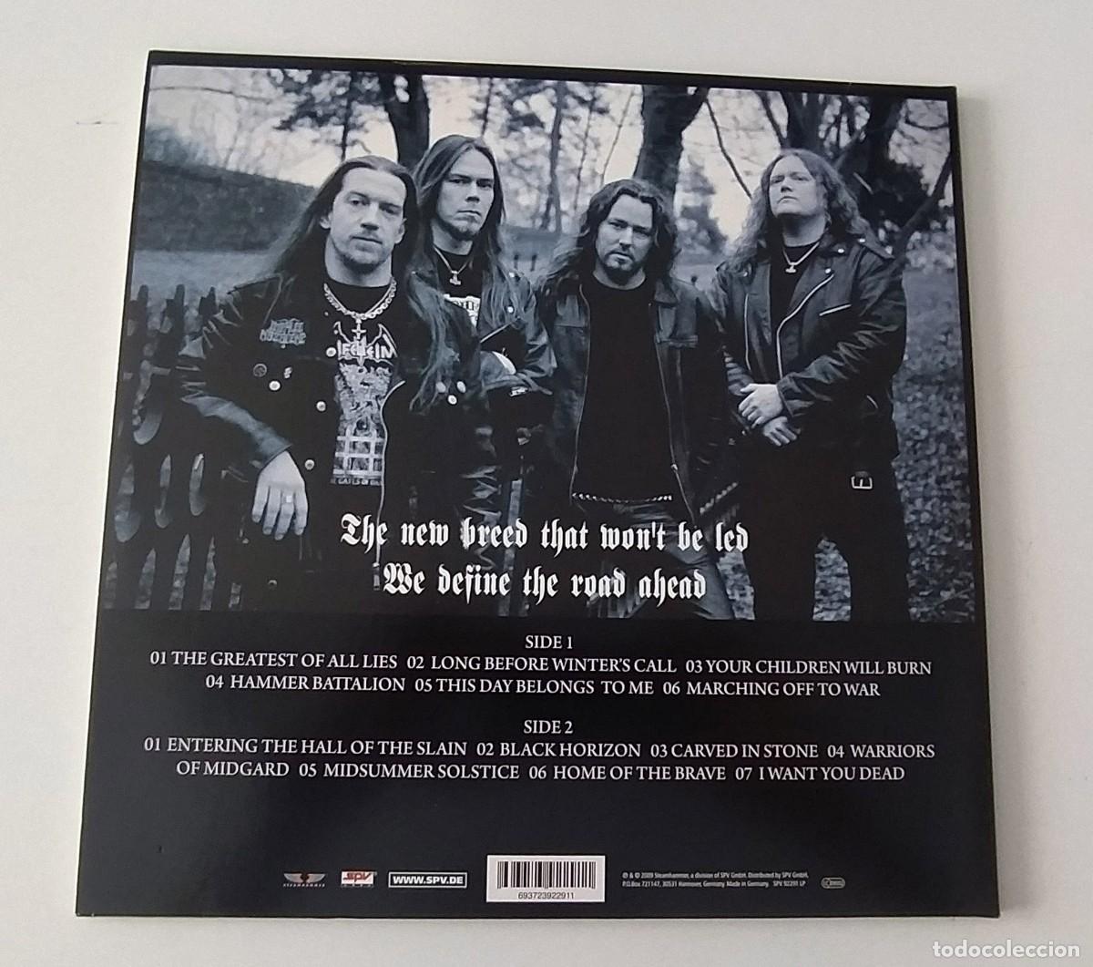 Discos de vinilo: LP UNLEASHED - HAMMER BATTALION - Foto 2