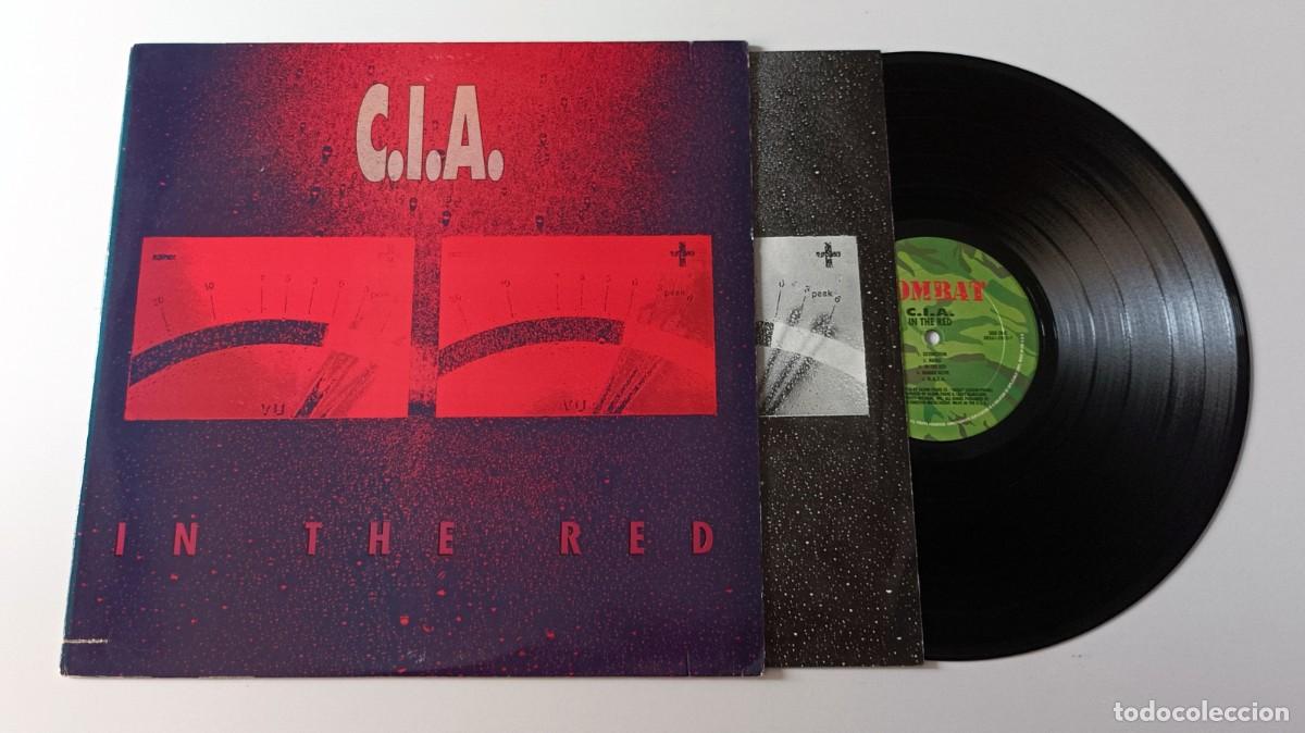 Discos de vinilo: LP C.I.A. - IN THE RED (GLENN EVANS, NUCLEAR ASSAULT) - Foto 3