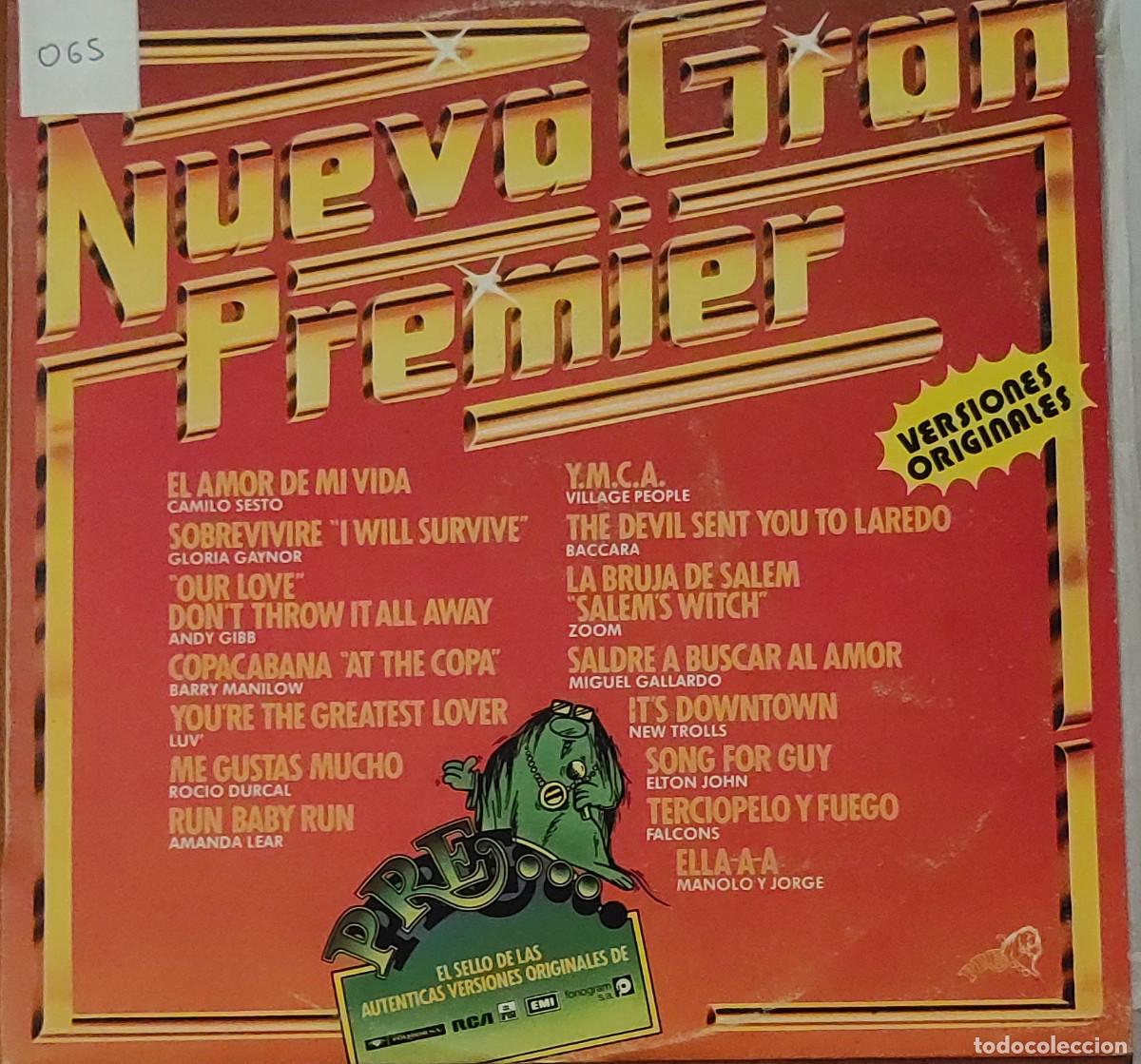 Disques de vinyle: Nueva Gran Premier (1979, Premier &ndash; 57521)