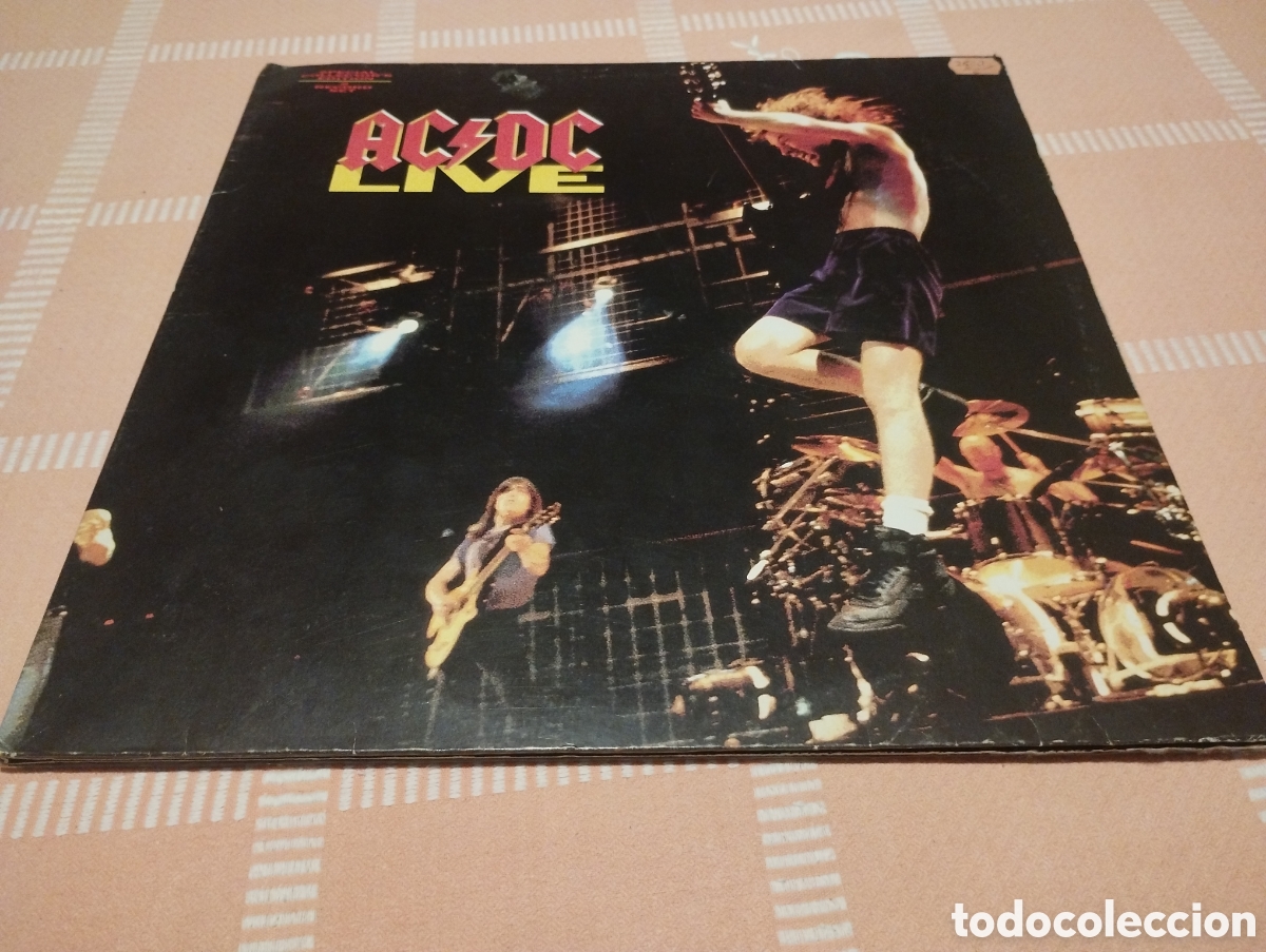 Dischi in vinile: Doble LP ACDC Live a&ntilde;o 1992 c&oacute;mo nuevos los discos