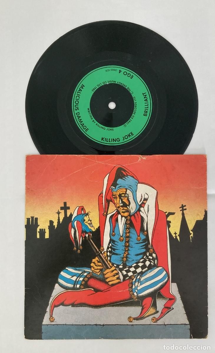 Vinyl records: Killing Joke Empire song vinilo Malicious Damage Ego 4 1982 Ep