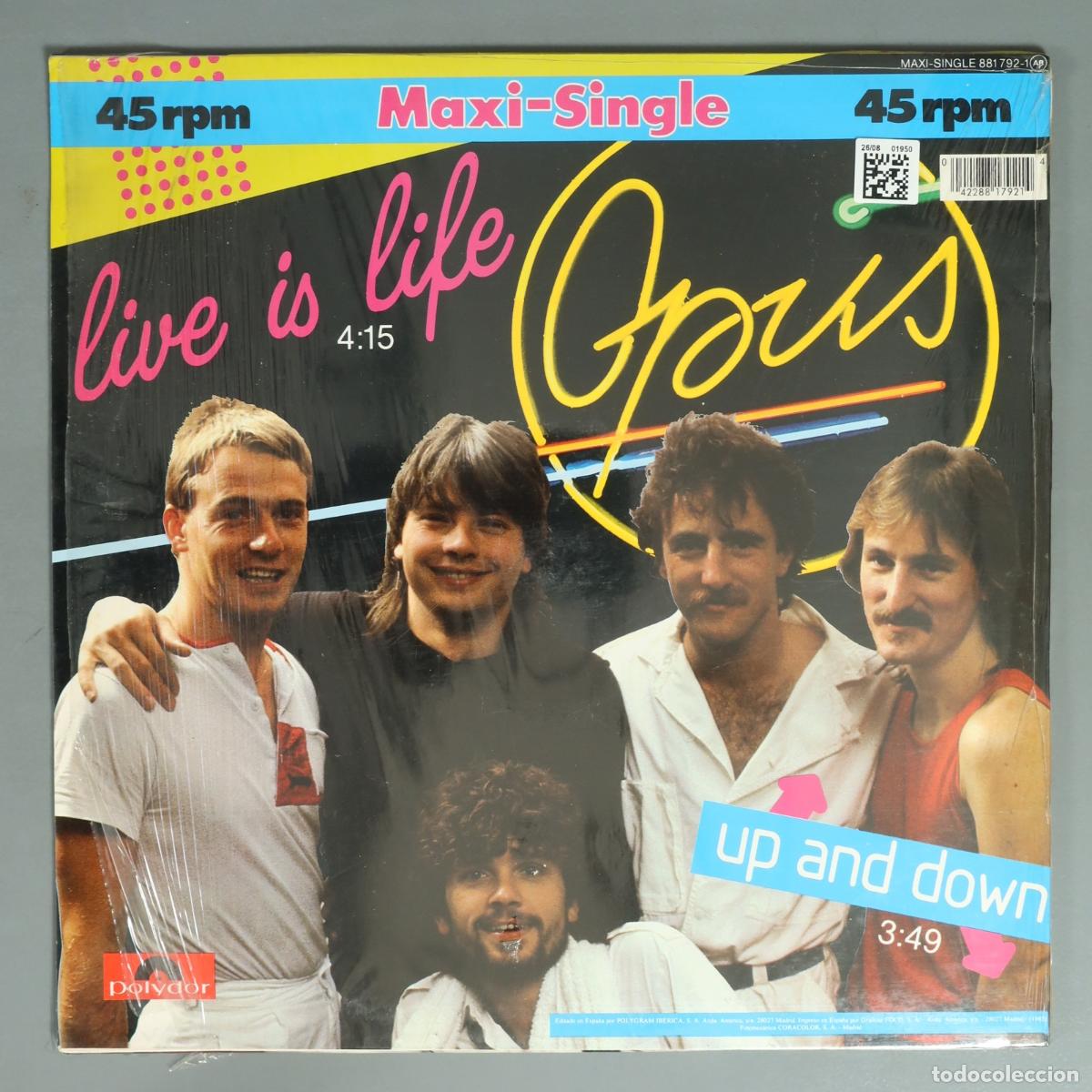 Discos de vinilo: LP. Live Is Life - Opus - Foto 2