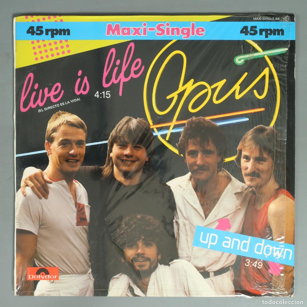 Discos de vinilo: LP. Live Is Life - Opus - Foto 1