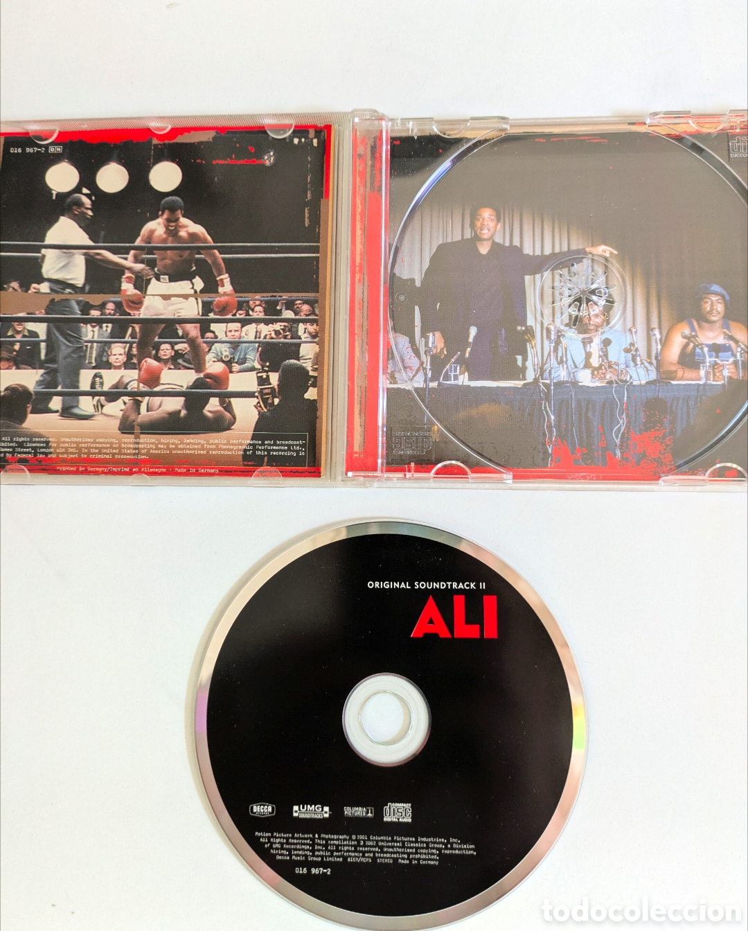 Discos de vinilo: BSO Muhammad Ali cd Will Smith - Foto 1