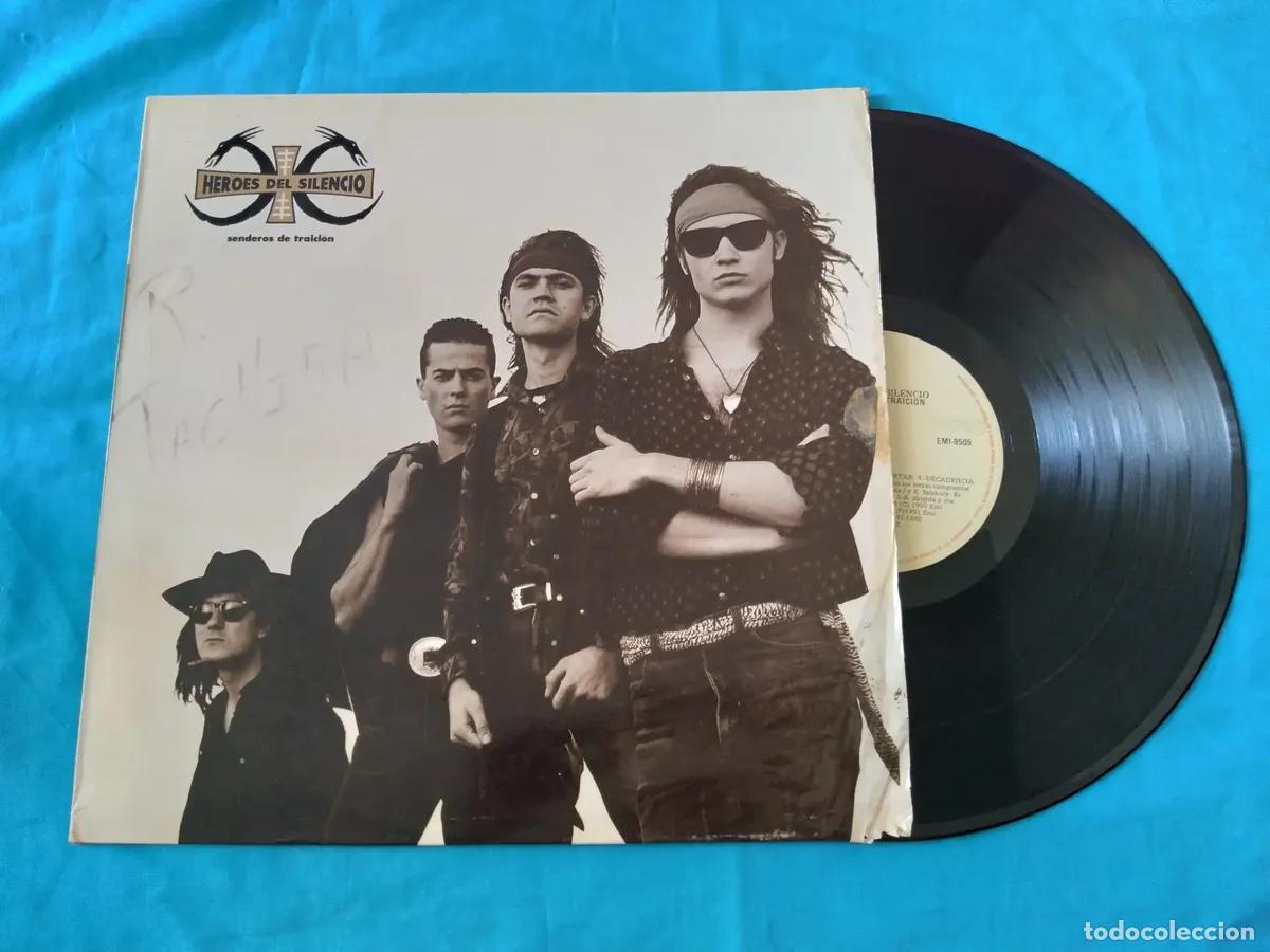 Discos de vinilo: Heroes del Silencio Senderos de Traicion Lp - Foto 1