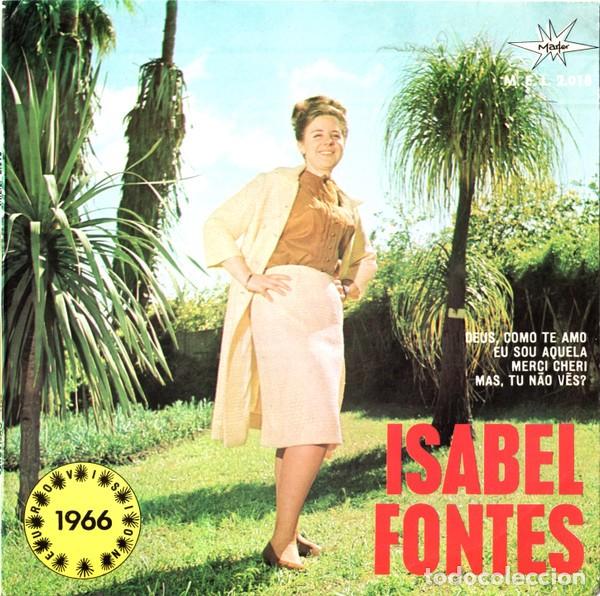 Discos de vinilo: Isabel Fontes &ndash; Eurovision 1966 - Foto 1