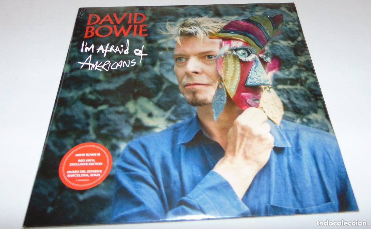 Discos de vinilo: DAVID BOWIE &ndash; I'm Afraid Of Americans - SINGLE 2017 - EDICION LIMITADA VINILO ROJO - A ESTRENAR