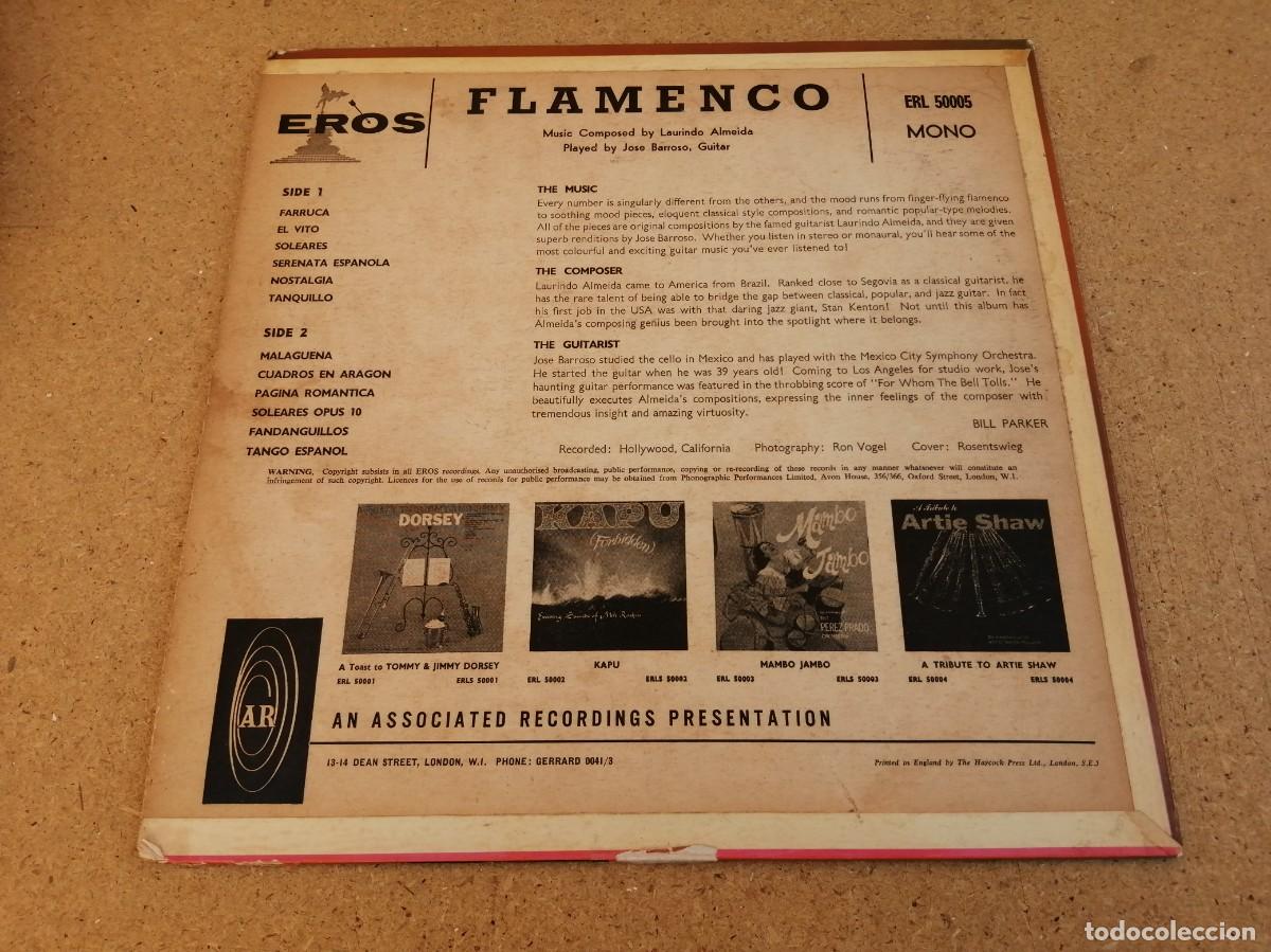 Discos de vinilo: DISCO LP. FLAMENCO (JOSE BARROSO) - Foto 2